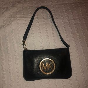 Black Michael Kors wristlet